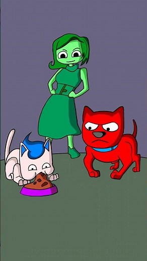 Inside Out Cat and Dog