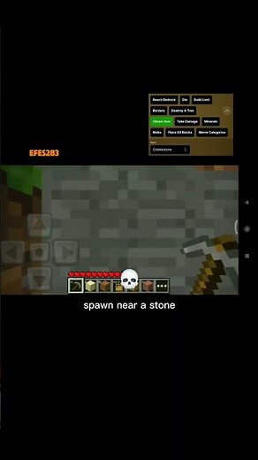 Speedrun Minecraft PE lite edit #minecraft #minecraftedit #viral #fyp