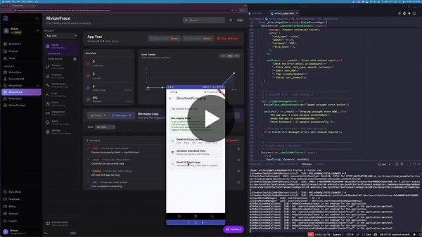Flutter Error Tracking APM with Rivium | Rivium Tech posted on the topic | LinkedIn