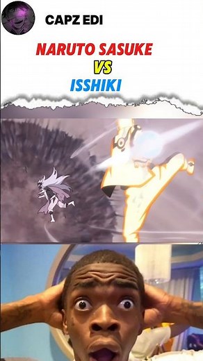 Naruto Sasuke vs isshiki 😱😎 #animeedit