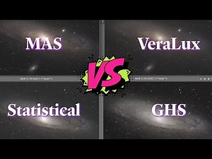 I Tested 4 Stretches on the Same Image - Multiscale vs VeraLux vs GHS vs Statistical
