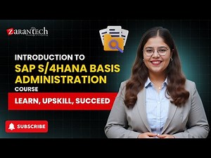 Introduction to SAP S/4HANA Basis Administration Course | ZaranTech