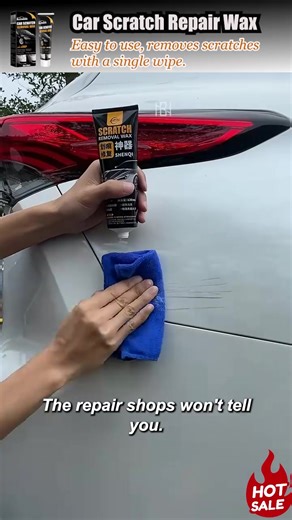🚗 Say goodbye to scratches! This car repair cream makes it easy to create a flawless paint job. ✨ Suitable for all paint types. Formulated for deep repairs. 🌟 Enhances gloss and protects. Safe and gentle, it'll keep your car looking like new again! 👉 forubom.com/products/cs | Forubom us