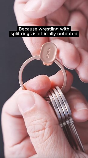 5.2K views | No more broken nails fighting with keys! The Ring v2 has patented quick-release locking mechanism, making it easy to add or remove keys in seconds. ⭐️⭐️⭐️⭐️⭐️ rated 4.8 out of 5 from 513 customer reviews. Made with durable stainless steel, it's built to last and is backed with 30 day returns and a 2 year warranty.  video review courtesy of Insta: @slashmode.edc | Orbitkey | Facebook
