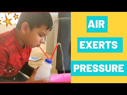 AIR EXERTS PRESSURE | AIR PRESSURE EXPERIMENT || SCIENCE EXPERIMENT FOR KIDS|| SCIENCE TRICKS