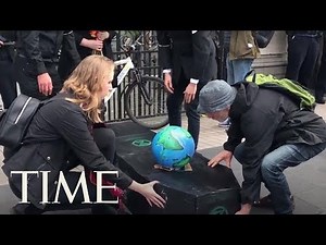 Extinction Rebellion Climate Activists Block Roads, Stage Protests Worldwide | TIME
