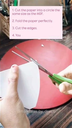 how to draw perfect grid for mandala art || how to find center of a circle mdf || grid preparation