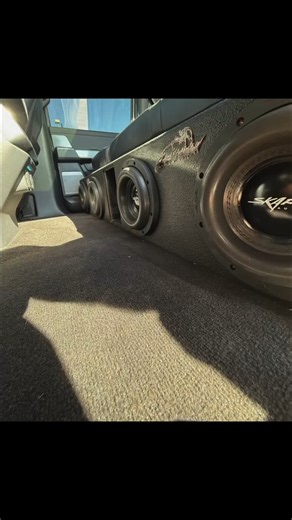 (4) Skar Audio ZVX-8 subwoofers in a custom enclosure under the rear seat of the this F-150 getting down! • • 💸 15% OFF SITEWIDE 💸 🔊 www.skaraudio.com 🔊 ✈️ FREE & FAST SHIPPING ✈️ ⚡ Savings For A Limited Time Only ⚡ #skaraudio #teamskaraudio #skaraudioteam #subwoofer #subwoofers #spl #bass #caraudio #basshead #bassheadnation #skarsquad #woofergram #12volt #ZVXv2 #SKv2 #VXF #DDX #RP #IX #EVL #customcaraudio #caraudiofab #caraudiofabrication #speaker #speakers #loud #reel | Skar Audio