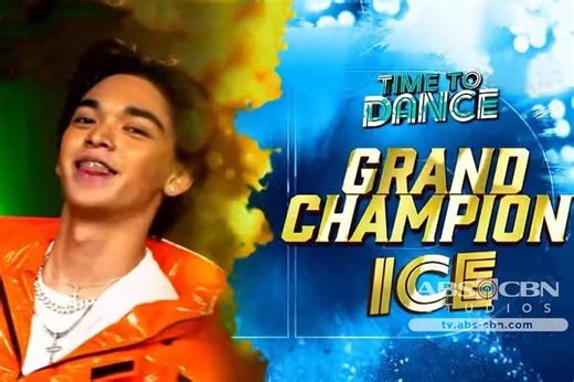 Ice Almeria becomes first-ever grand champion of "Time To Dance" | ABS-CBN Entertainment