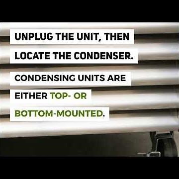 Cleaning The Condenser | Commercial Refrigerators & Freezers