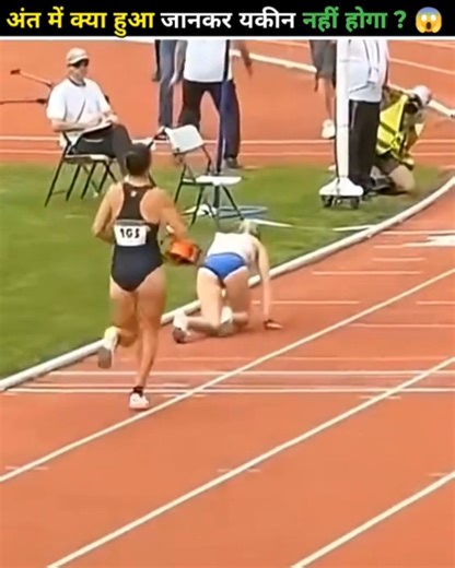 Runner Collapsed Near Finish Line 😱ll #shorts