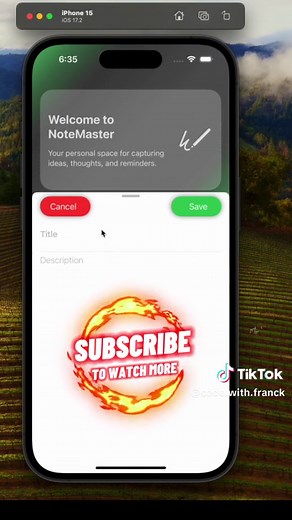 Building Note App - SwiftData #swiftui #swiftdata #iosdevelopment
