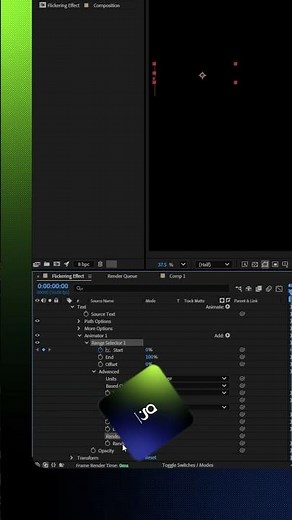 Flickering Effect Made Easy No Plugins Needed!