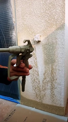 Airless Spray Painting satisfatório Airless Spray #satisfying #fflp #airlessspraying #airless #texturepainting #airlesssprayer #painting #pain #tiktokviral #foryouu #tiktokers #viraltiktok