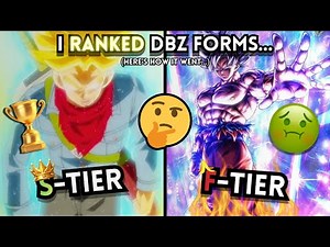 I Ranked Dragon Ball Forms...