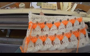 [Knitting machine]创意针织视频教程029