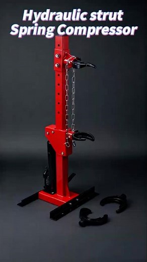 Hydraulic strut Spring Compressor used for repairing shock absorption