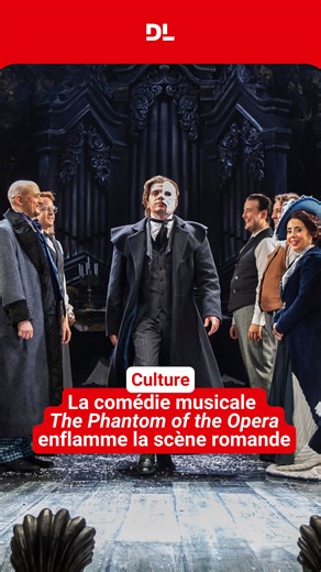 🎭 Le Fantôme de l’Opéra, romance aussi intemporelle que tragique, est interprété par 35 comédiens et orchestré par 15 musiciens. Inutile de traverser l’Atlantique, le chef d’œuvre musical signé Andrew Llyod Weber se déplace au Théâtre Beaulieu à Lausanne jusqu’au dimanche 5 octobre. 🎥 Justine Richard 🎞️ Corentin Le Gall | Le Dauphiné Libéré