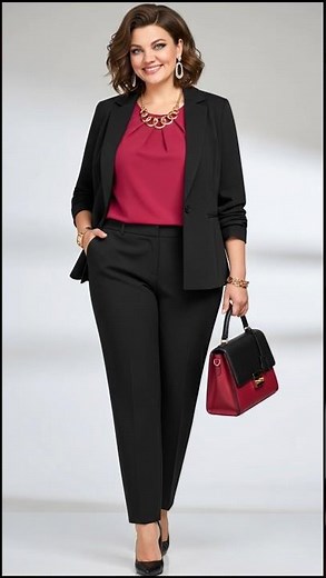 5 WAYS TO STYLE YOUR BLACK PANTS SUITS #blackstyle #fashiontrends #fashionaccessories