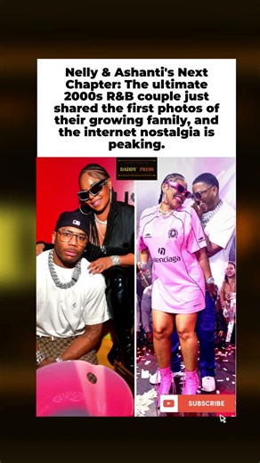 Nelly and Ashanti just shared the first photos of their growing family… 👑 #nelly