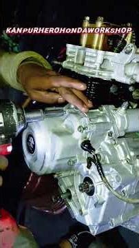 full engine rebuild of ct100 es @kanpurherohondaworkshop