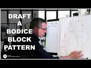 How to Draft a Bodice Block for Beginners — Basic Bodice Pattern Tutorial
