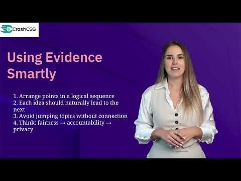 Constructing an Argument Inside an Outline - Crash CSS Essay Series - Video 5 - CSS/PMS