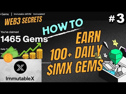 Immutable X 50M$ Airdrop Guide - Earn $IMX