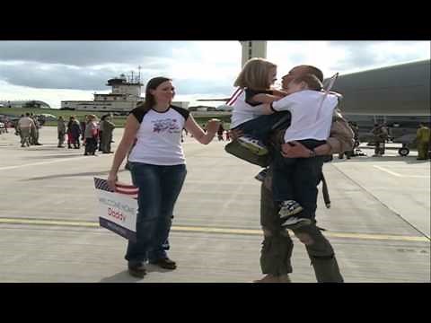 480th Fighter Squadron Returns Home From Afghanistan