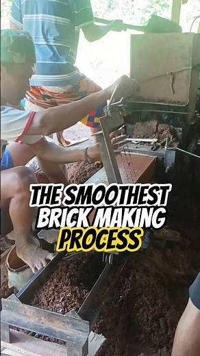 The Smoothest Brick Making Process#redbrick #redbricks #2026 #viral #viralvideo