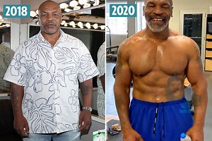 Mike Tyson reveals dramatic two-year body transformation to become ripped machine at 53 with fans in shock of 'specimen'