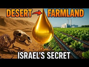 How Israel Turned Desert to Farmland - With 90% Less Water