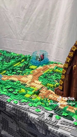 LEGO Berk Build in 1 Minute | How to Train Your Dragon MOC
