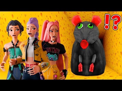 Kpop Demon Hunters Plays CHEESE ESCAPE IN ROBLOX (OBBY)