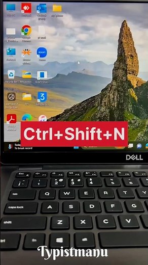 Windows shortcut for How to create new folders 📂 #windows #computer #laptop #tech #shorts #trending
