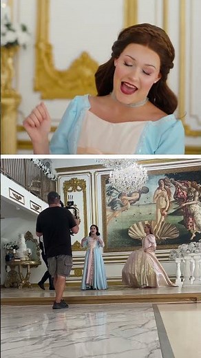 Learning to be a princess with BARBIE! 🦋🌸💕👑 #barbie #erikaandannalise #liveaction #musical