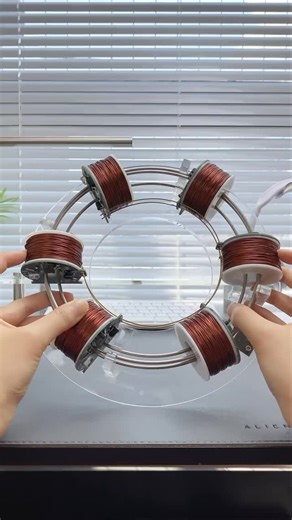 NioToys | Check out this mini - particle accelerator model! It’s a fascinating piece of science - inspired craftsmanship. Just like in a real - life... | Instagram