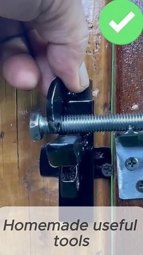 Simple idea with making useful door latch lock ! . . . #diy #homemade #creative #handmade #diyideas #reelsfacebook #fbreelsfypシ゚viralシ #videoviralシ #reelsfypシ | Share knowledge with me