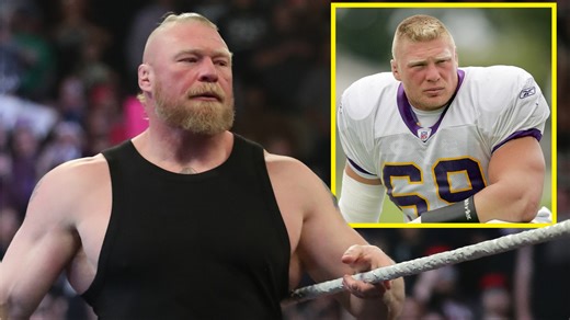 Brock Lesnar’s forgotten Minnesota Vikings run left teammates stunned after absurd NFL combine workout