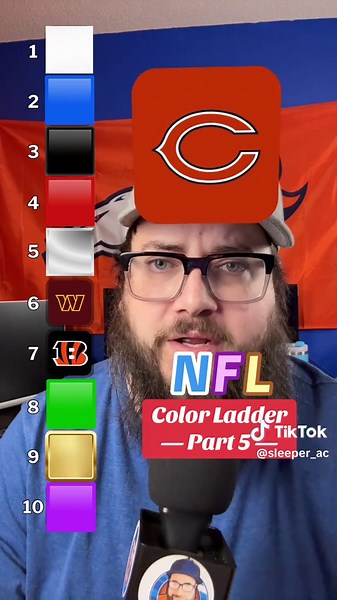 NFL Color Ladder: Discover Team Colors in Part 5