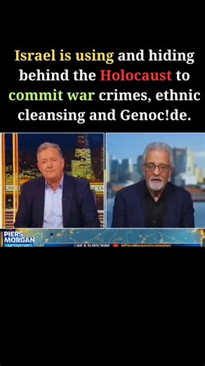 Hashem Al-Shehari 🇾🇪 on Instagram: "This speaker is an Israeli historian and former IDF soldier. He says Isr🇮🇱l is using and hiding behind the "H o l o c a u s t" to commit war cr!!mes, ethnic cleansing and Genoc!de. They are blackmailing the entire world."