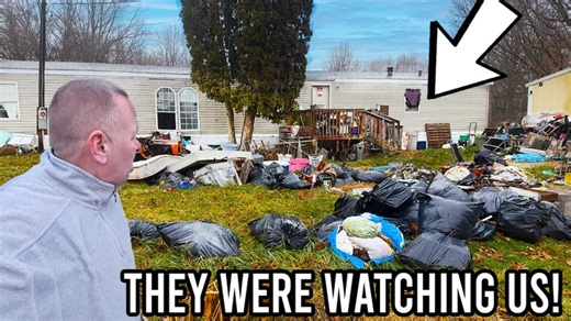 No One Had Seen Him in YEARS, Then We Heard POUNDING Inside I thought I was just coming to clean up a yard… but the second I pulled up, I knew something wasn’t right. Trash everywhere. Windows wide open. Overgrowth taking over. The front door damaged — with a note from the police still on it. Neighbors kept stopping by, all saying the same thing… they hadn’t seen the owner in years. I tried for days to track them down with no luck, so before starting, I went door to door to learn what this neigh