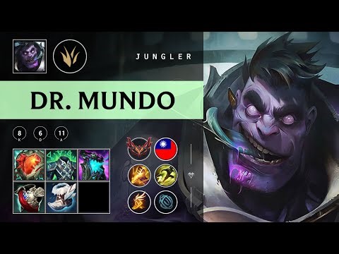 Dr. Mundo Jungle vs Nidalee - TW Grandmaster Patch 25.23