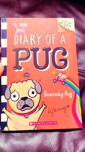 Diary of a Pug - Scaredy Pug #shorts #kidsbooks #childrensbooks #chapterbook #earlyreader