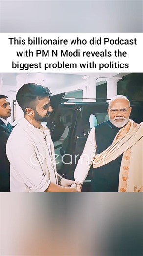 Billionaire Nikhil Kamath who did Podcast with PM Modi reveals the biggest problem with politics