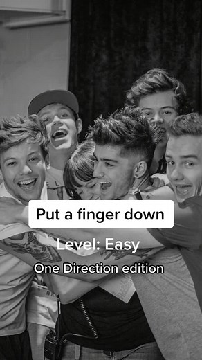 Put a finger down 1D edition🎉LEVEL-EASY🤩duettt #onedirection #putyourfingerdown #fyp #easy #duet #1D