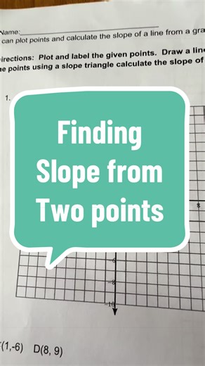 Understanding and finding slope in linear equations #slope #linearequations #learnontiktok #tiktoklearningcampaign #algebra1