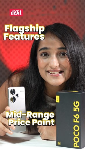 Unleashing the beast! The POCO F6 is more than just a gaming powerhouse. With its Snapdragon 8s Gen 3, stunning 120Hz AMOLED display, and upgraded camera setup, this phone is a true flagship killer of 2024. From top-notch performance to vibrant visuals and enhanced durability, the F6 has got it all. Check out our in-depth review to see why this device stands out in the mid-range market! 📱🔥 #POCOF6 #FlagshipKiller #TechReview #GamingPhone | Digit