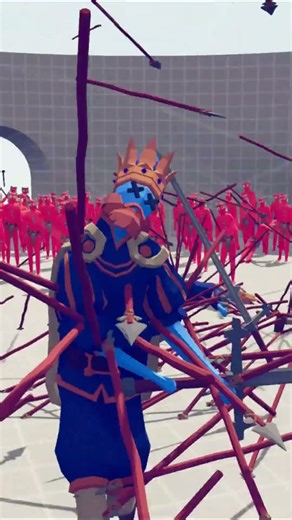 5x King 👑 vs 🏹 300x Spear Thrower #TABS