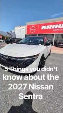 5 Things you didn't know about the all new Nissan Sentra #NissanUSA #Nissan #NissanWalkthrough #fyp